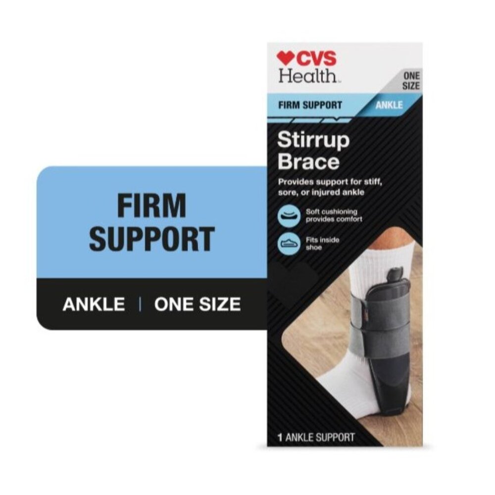 CVS Health Firm Support Ankle Stirrup Brace